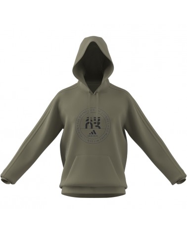 Sudadera con capucha Basics Emblem Graphic