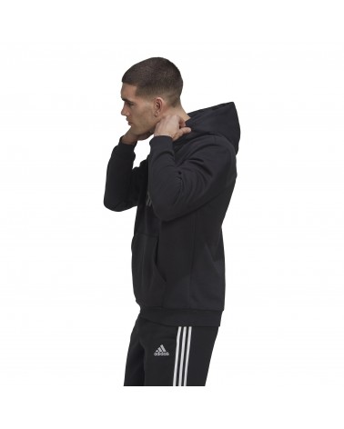 Sudadera con capucha Essentials Camo Print French Terry