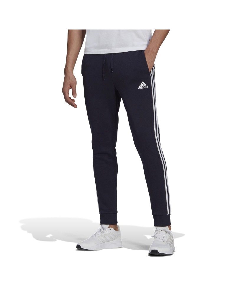 Pantalón Essentials Fleece Tapered Cuff 3 bandas