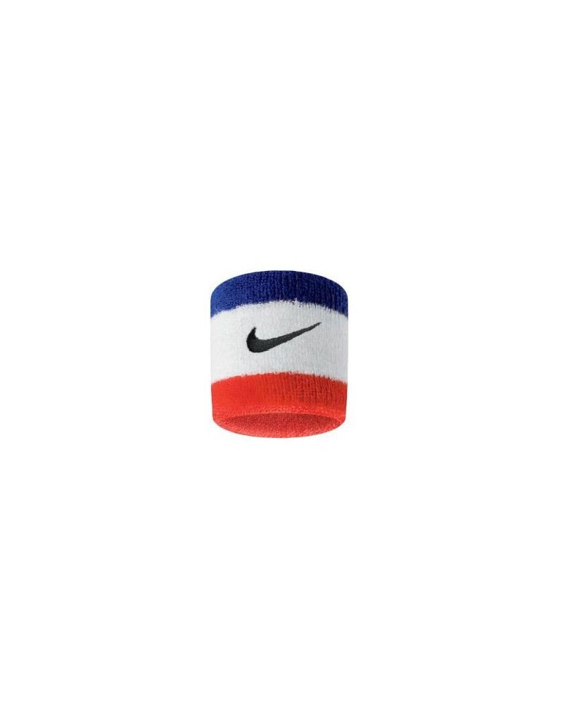 NIKE SWOOSH WRISTBANDS REDBLA  C/O (6units)
