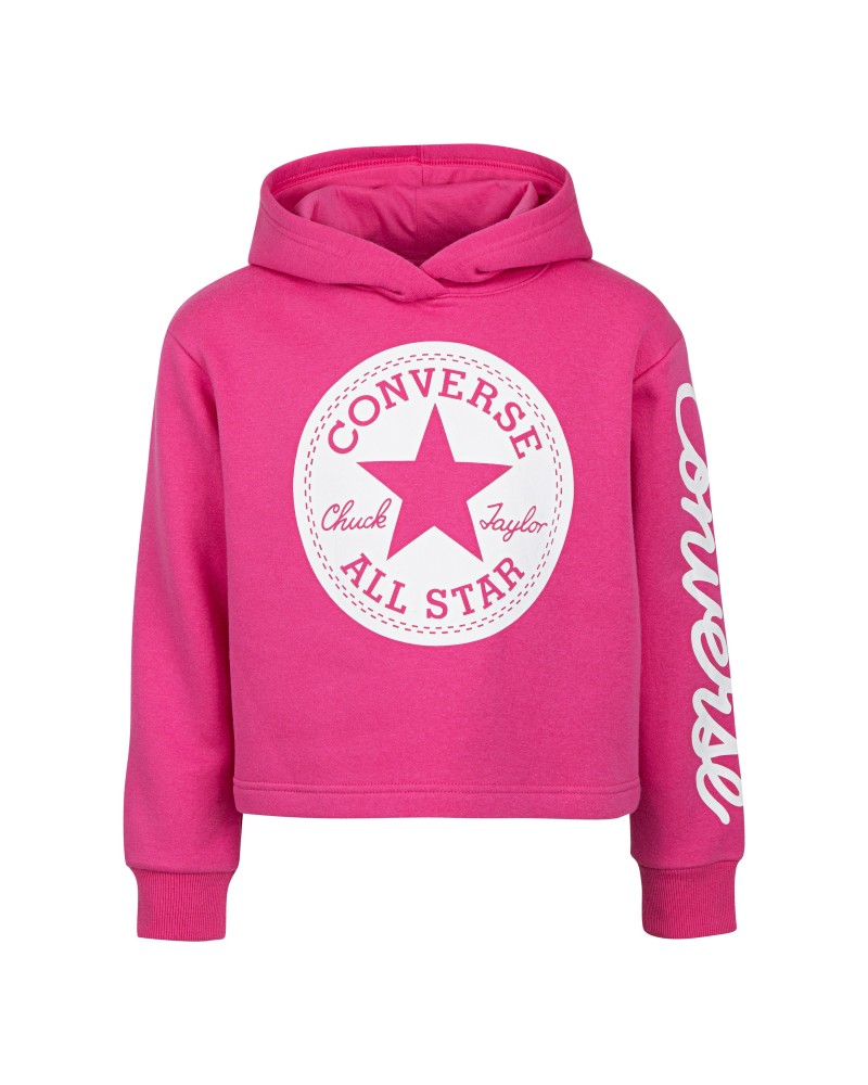 CHUCK PATCH CROPPEDHOODIE  C/O