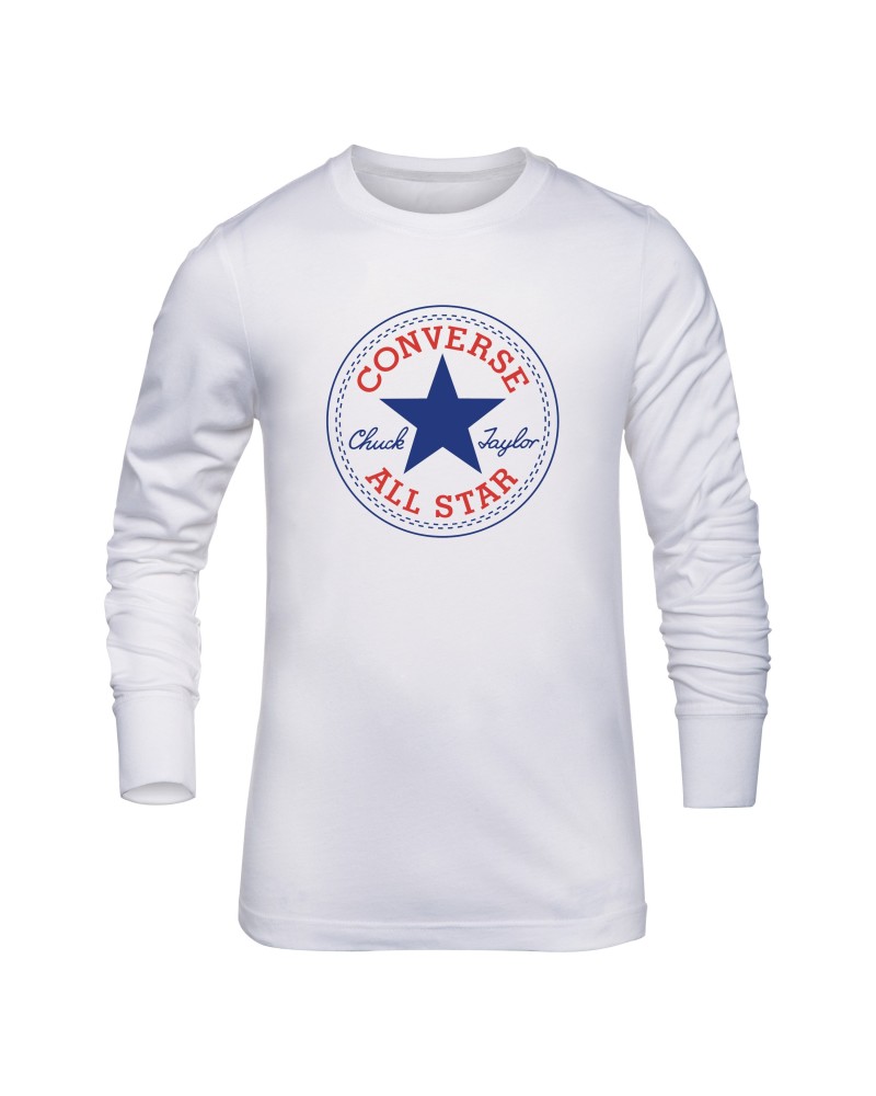 CHUCK PATCH LONG SLEEVE TEE  C/O