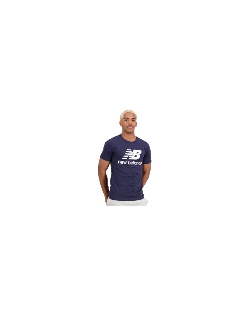 Camiseta Essentials Stacked Logo