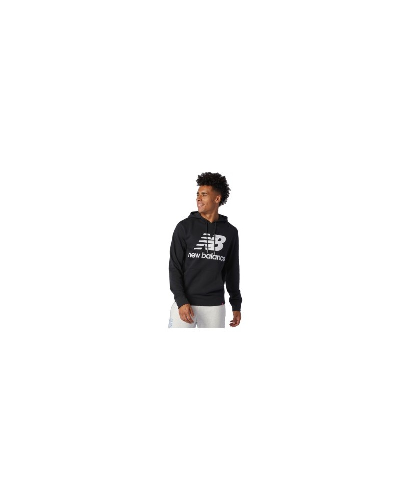 Sudadera con capucha NB Essentials Stacked Logo Po