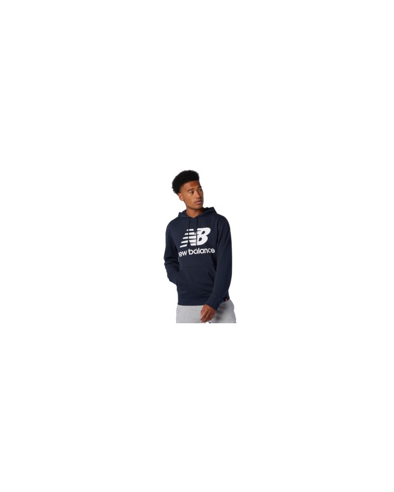 Sudadera con capucha NB Essentials Stacked Logo Po