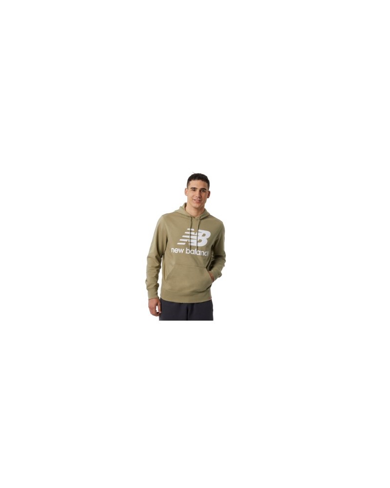 Sudadera con capucha NB Essentials Stacked Logo Po