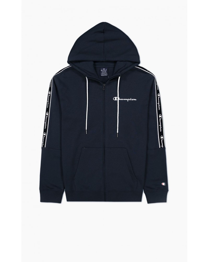 Sudadera abierta con cre